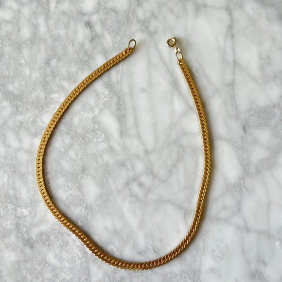 Lot 3 goldtone retro necklaces for layering - Picture 3 of 3